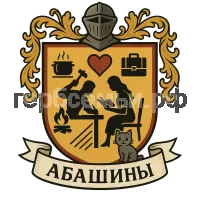 Герб семьи Абашин
