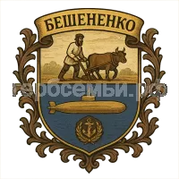 Герб семьи Бешененко