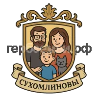 Герб семьи Сухомлиновы