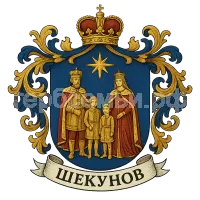 Герб семьи Шекунов