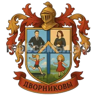 Герб семьи Дворниковы