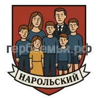 Герб семьи Нарольский