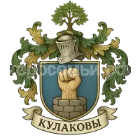 Герб семьи Кулаковы