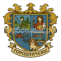 Герб семьи Городничевы