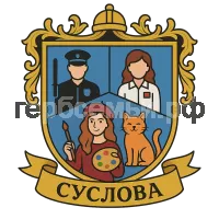 Гербы семьи Суслова