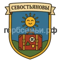 Герб семьи Севостьяновы