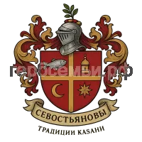 Герб семьи Севостьяновы