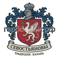 Герб семьи Севостьяновы