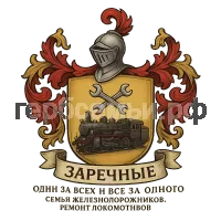 Герб семьи один за всех и все за одного