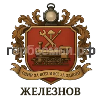 Гербы семьи один за всех и все за одного