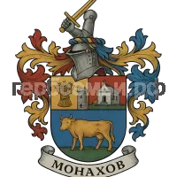 Герб семьи Монахов