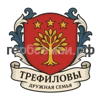 Герб семьи Трефиловы