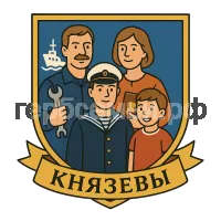 Герб семьи Князевы