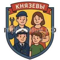 Герб семьи Князевы