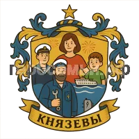 Герб семьи Князевы