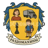 Гербы семьи Раздомахины