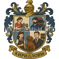 Герб семьи Кирилловы