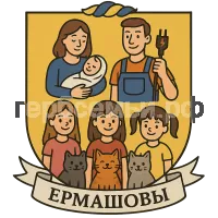 Герб семьи Ермашовы