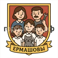 Герб семьи Ермашовы