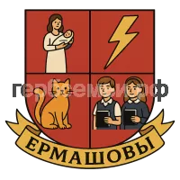 Герб семьи Ермашовы