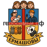 Герб семьи Ермашовы