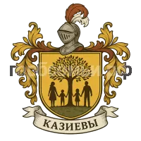 Герб семьи Казиева