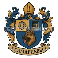 Герб семьи Самарцева