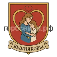 Герб семьи Вешняковы