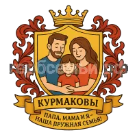 Герб семьи Курмаковы