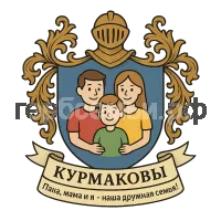 Герб семьи Курмаковы