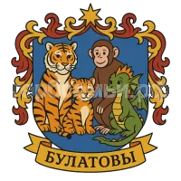 Герб семьи Булатовы