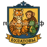 Герб семьи Булатовы