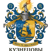 Герб семьи Кузнецовы