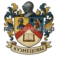 Герб семьи Кузнецовы