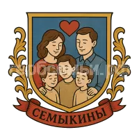 Герб семьи Семыкины
