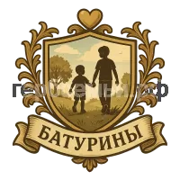 Герб семьи Батурины