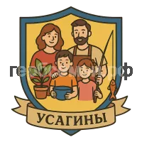 Герб семьи Усагины