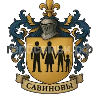 Герб семьи Савиновы