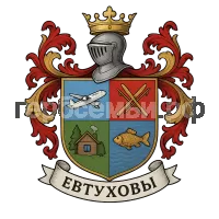 Герб семьи ЕВТУХОВЫ