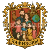 Герб семьи Хафизовы
