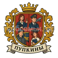 Герб семьи Пупкины