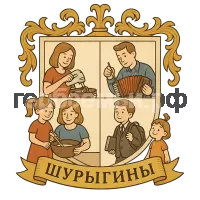 Герб семьи Шурыгины