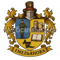 Герб семьи Емельянова