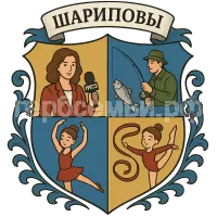 Герб семьи Шариповы