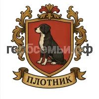 Герб семьи Plotnik