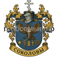 Герб семьи Соколовы