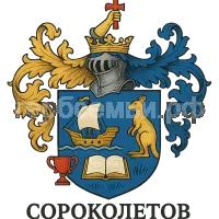 Герб семьи Сороколетов
