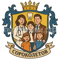 Герб семьи Сороколетов