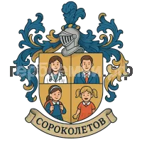 Герб семьи Сороколетов