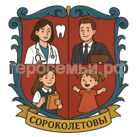 Герб семьи Сороколетов